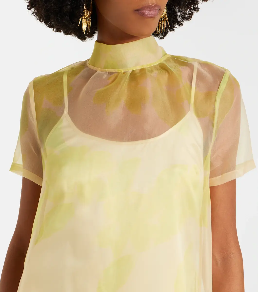 Staud Calluna organza maxi dress | Thumbnail 5 Staud Calluna organza maxi dress | Thumbnail 5