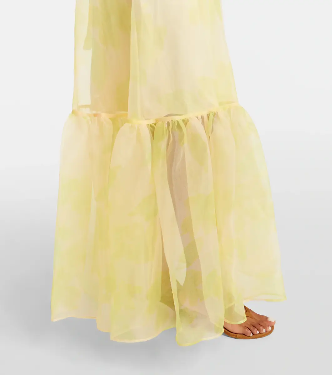 Staud Calluna organza maxi dress | Thumbnail 6 Staud Calluna organza maxi dress | Thumbnail 6