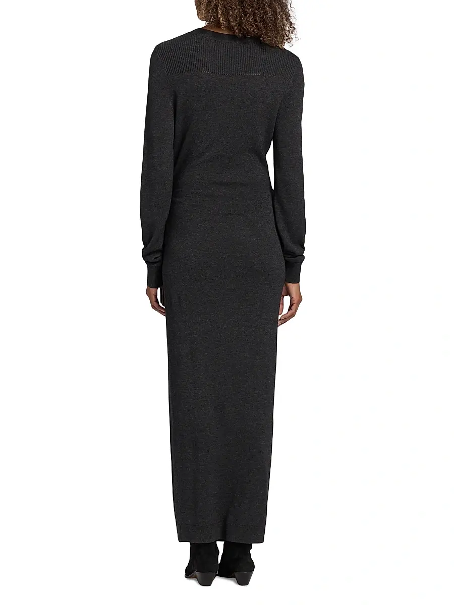 Isabel Marant Women's Jozira Draped Sweaterdress | Thumbnail 5 Isabel Marant Women's Jozira Draped Sweaterdress | Thumbnail 5