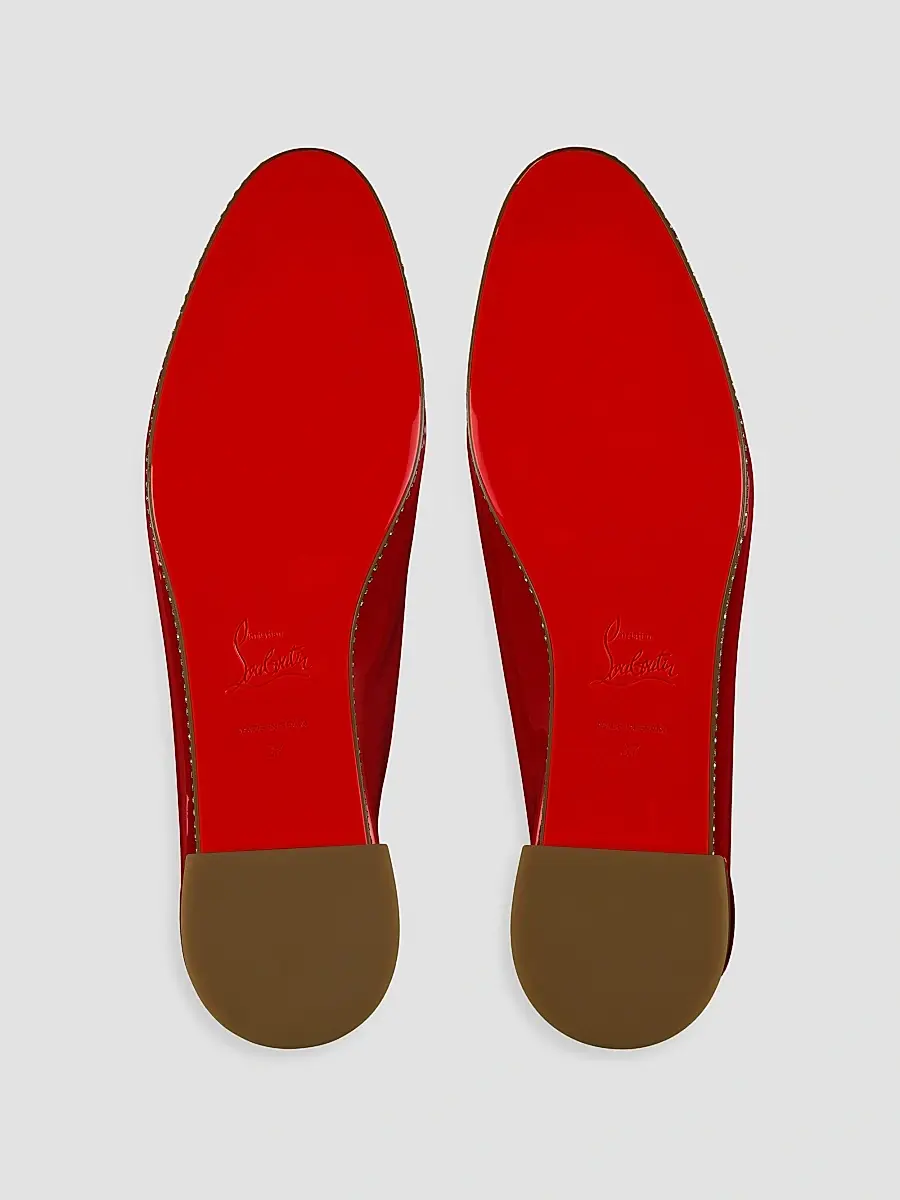 Christian Louboutin Women's Mocastrass Patent Leather Loafers | Thumbnail 5 Christian Louboutin Women's Mocastrass Patent Leather Loafers | Thumbnail 5