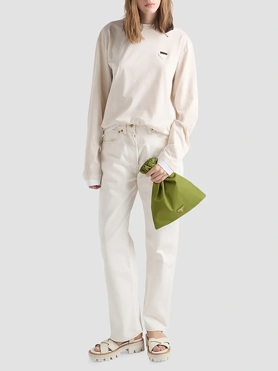Prada Women's Wish Re-Nylon Pouch | Thumbnail 2