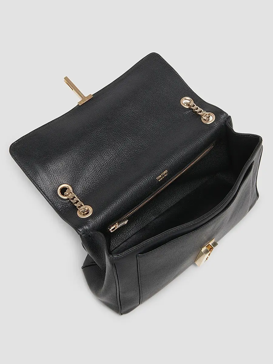 Tom Ford Women's Mia Leather Shoulder Bag | Thumbnail 4 Tom Ford Women's Mia Leather Shoulder Bag | Thumbnail 4