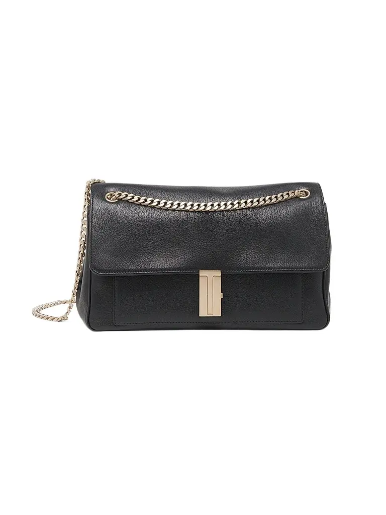 Tom Ford Women's Mia Leather Shoulder Bag - Black | Image 1 Tom Ford Women's Mia Leather Shoulder Bag - Black | Image 1