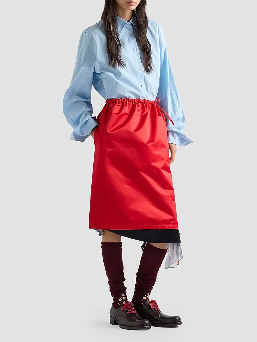 Prada Women's Satin Skirt | Thumbnail 2 Prada Women's Satin Skirt | Thumbnail 2
