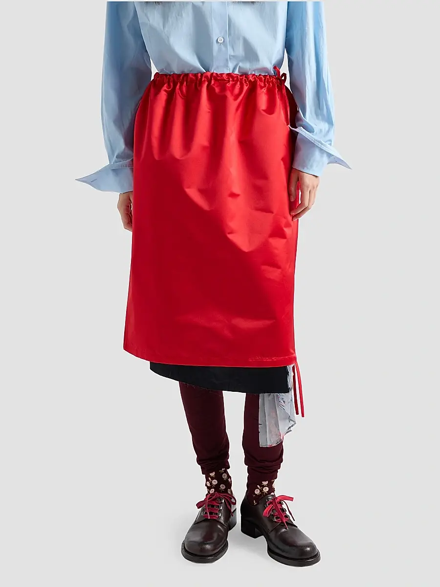 Prada Women's Satin Skirt | Thumbnail 4 Prada Women's Satin Skirt | Thumbnail 4