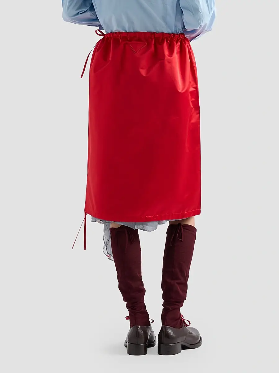 Prada Women's Satin Skirt | Thumbnail 5 Prada Women's Satin Skirt | Thumbnail 5