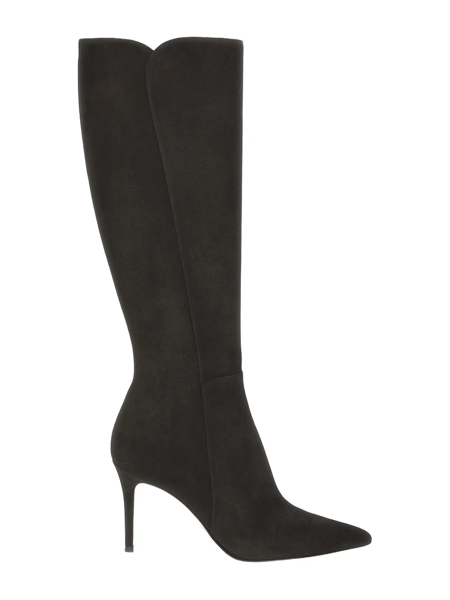 Gianvito Rossi Women's 85MM Suede Stiletto Knee High Boots