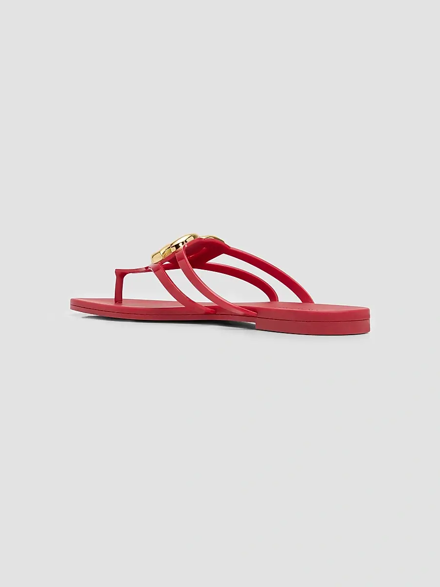 Dolce & Gabbana Women's Logo Jelly Sandals | Thumbnail 2 Dolce & Gabbana Women's Logo Jelly Sandals | Thumbnail 2
