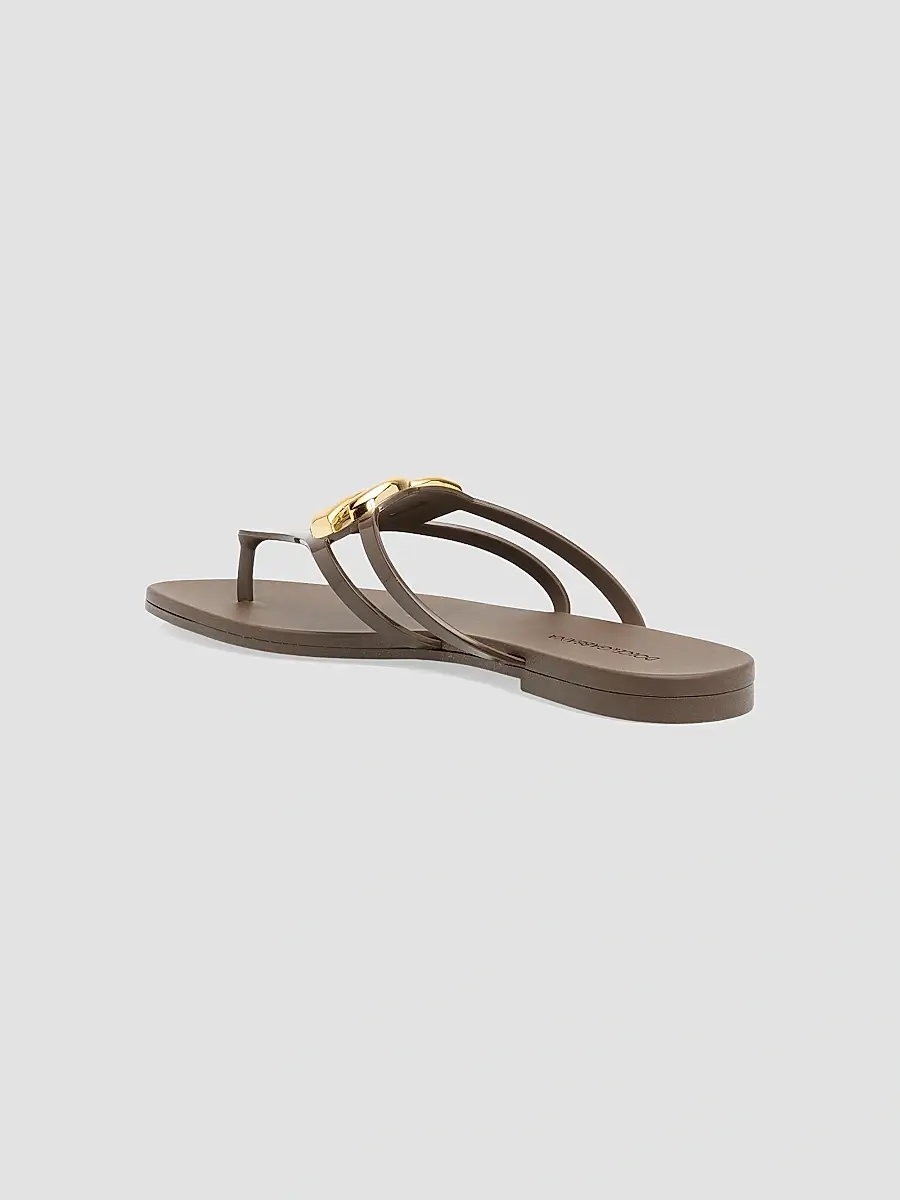 Dolce & Gabbana Women's Logo Jelly Sandals | Thumbnail 2 Dolce & Gabbana Women's Logo Jelly Sandals | Thumbnail 2