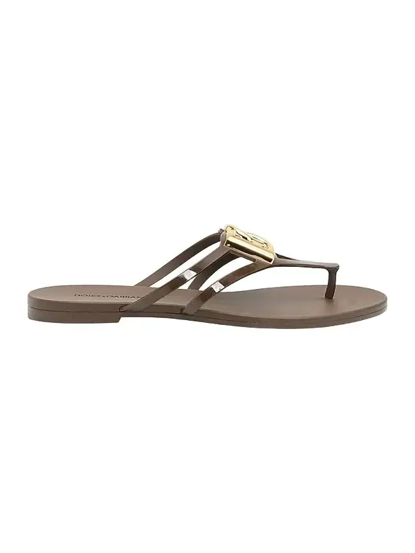 Dolce & Gabbana Women's Logo Jelly Sandals