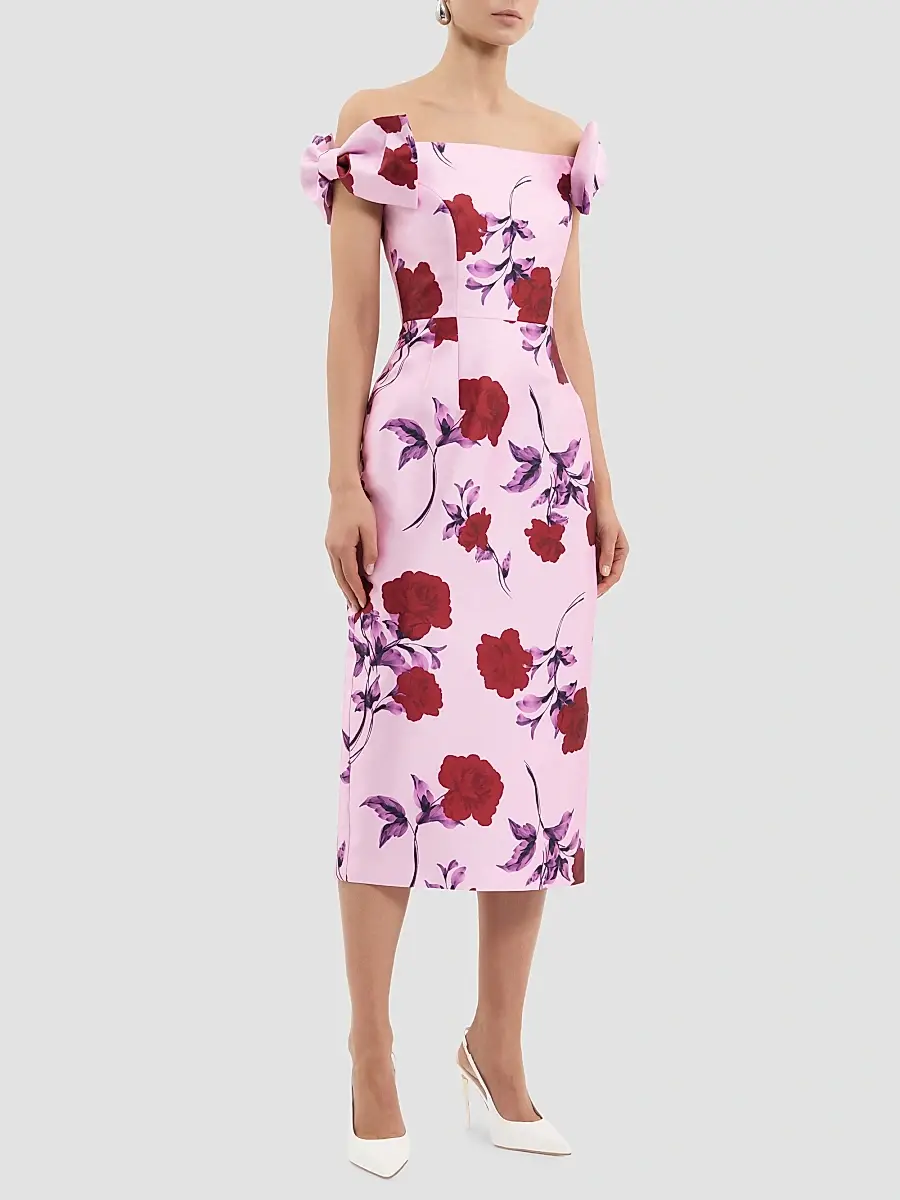 Rebecca Vallance Women's Melora Floral Midi Dress | Thumbnail 2 Rebecca Vallance Women's Melora Floral Midi Dress | Thumbnail 2
