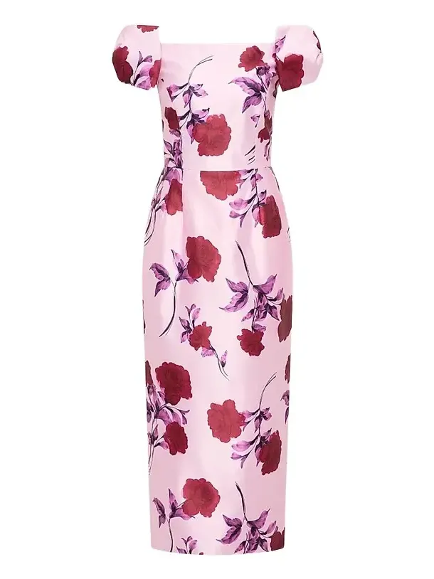 Women's Melora Floral Midi Dress Women's Melora Floral Midi Dress