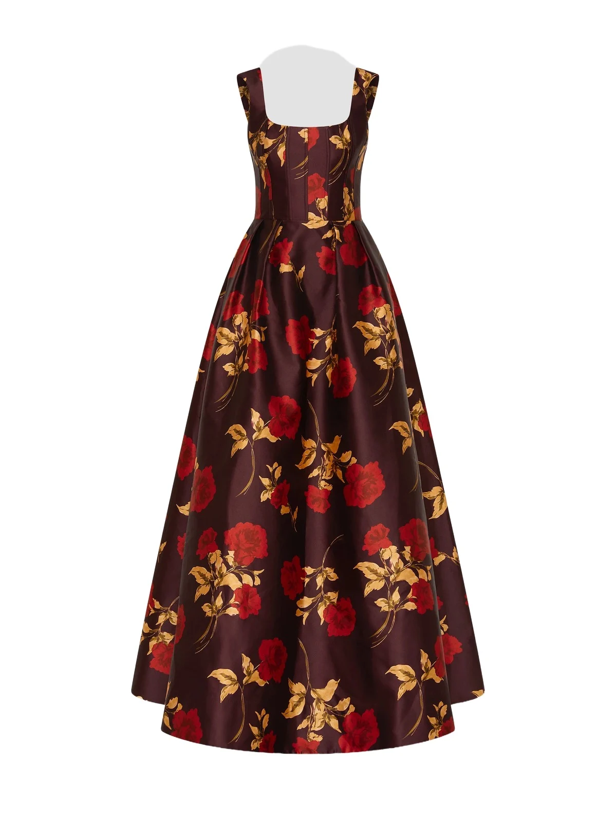 Women's Melora Floral Twill Gown Women's Melora Floral Twill Gown