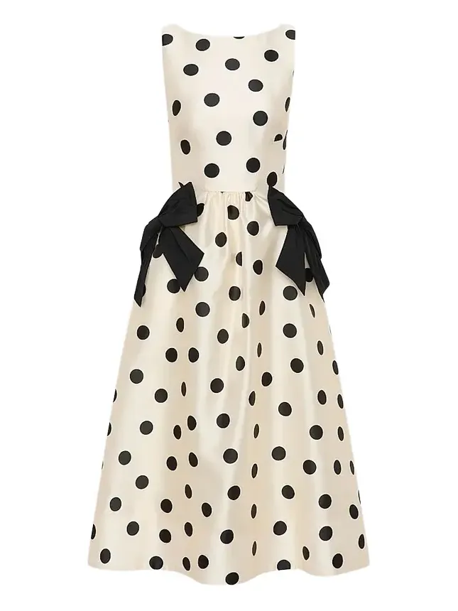 Women's Bacio Polka Dot Midi Dress Women's Bacio Polka Dot Midi Dress