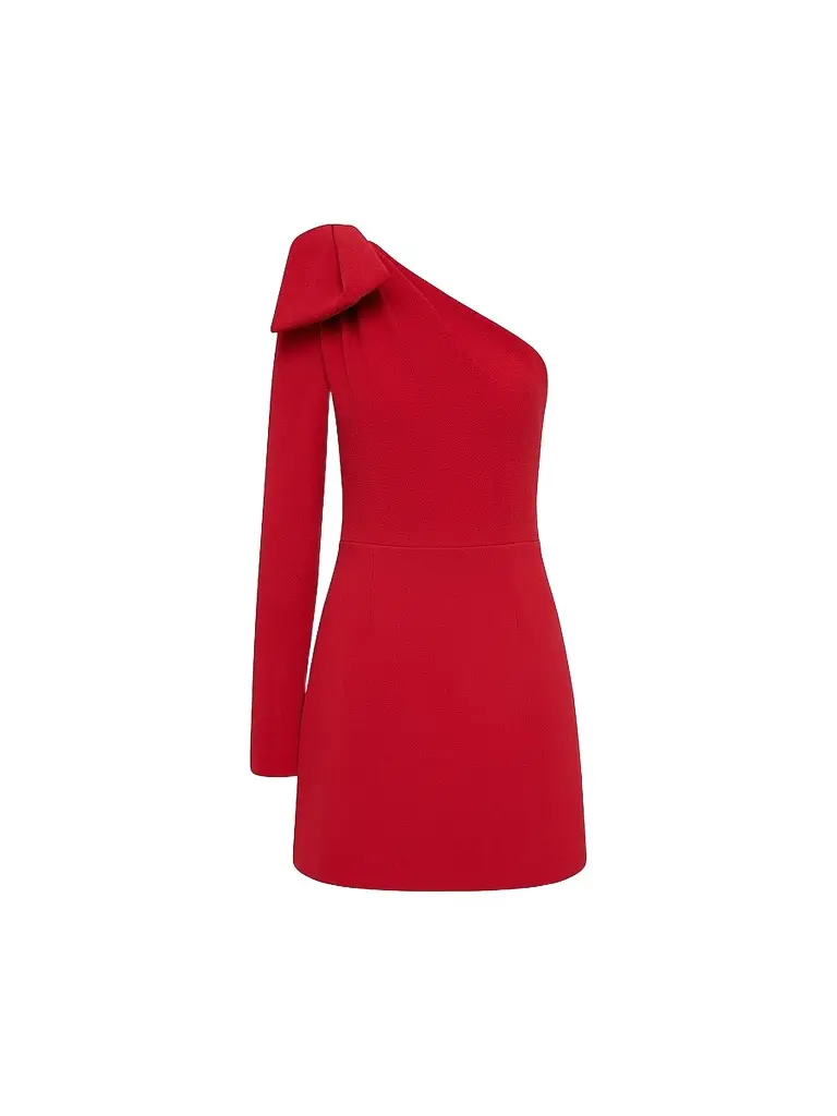 Rebecca Vallance Women's Raziel One-Shoulder Mini Dress - Red - Size 12 | Image 1 Rebecca Vallance Women's Raziel One-Shoulder Mini Dress - Red - Size 12 | Image 1