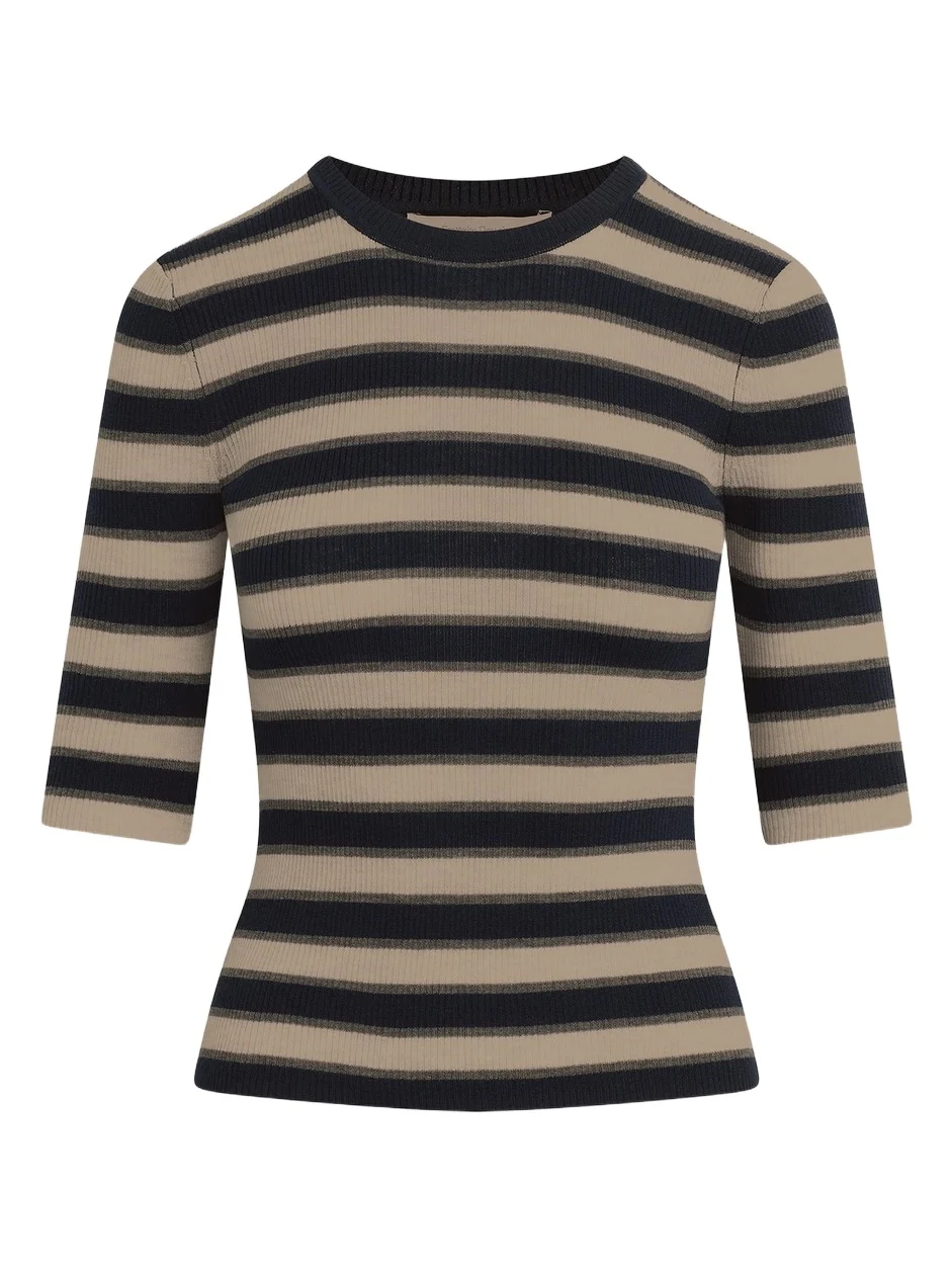 Women's The Amelia Striped Wool Top Women's The Amelia Striped Wool Top