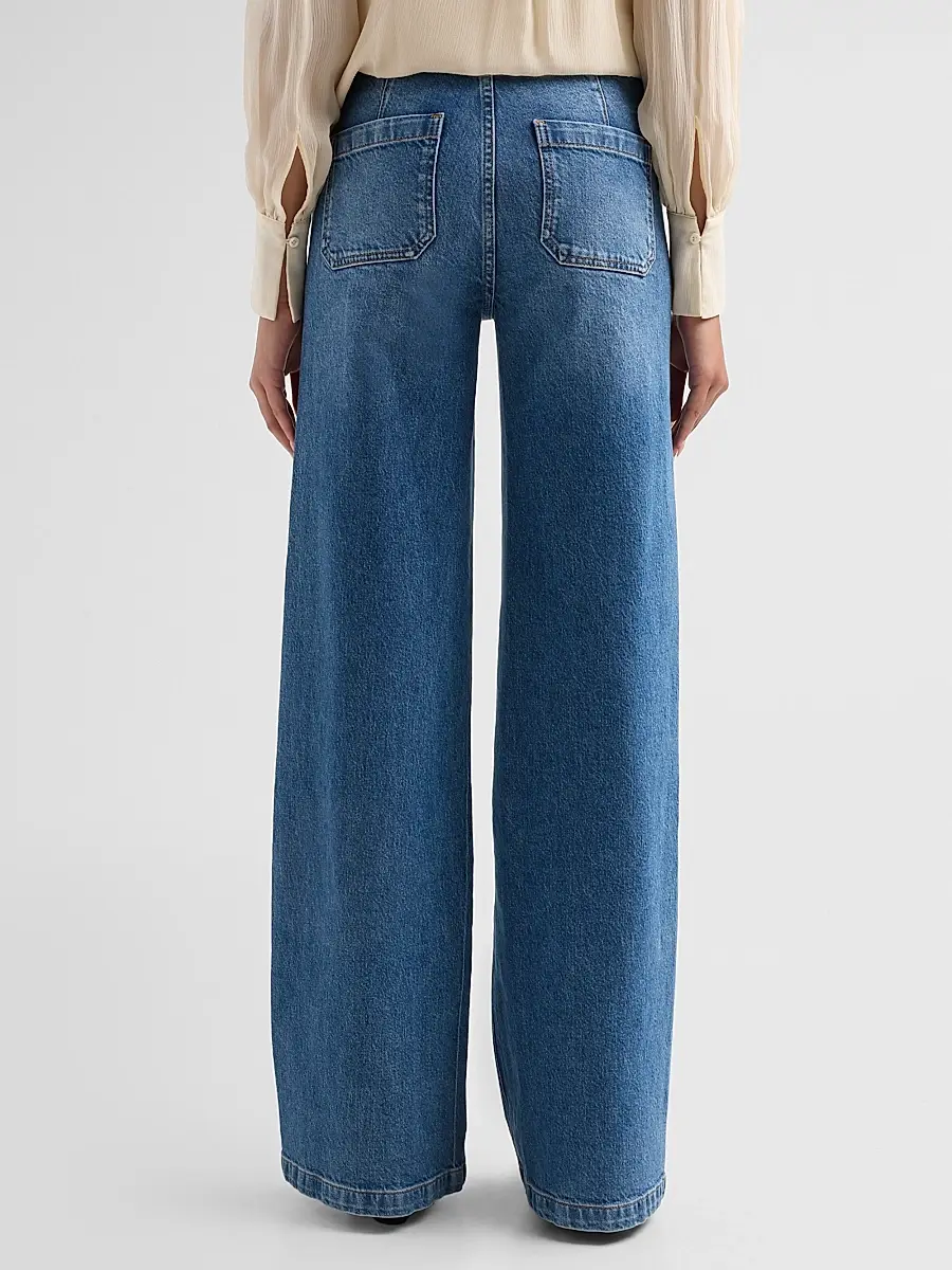 Ramy Brook Women's Cleo Mid-Rise Straight-Leg Jeans | Thumbnail 3 Ramy Brook Women's Cleo Mid-Rise Straight-Leg Jeans | Thumbnail 3