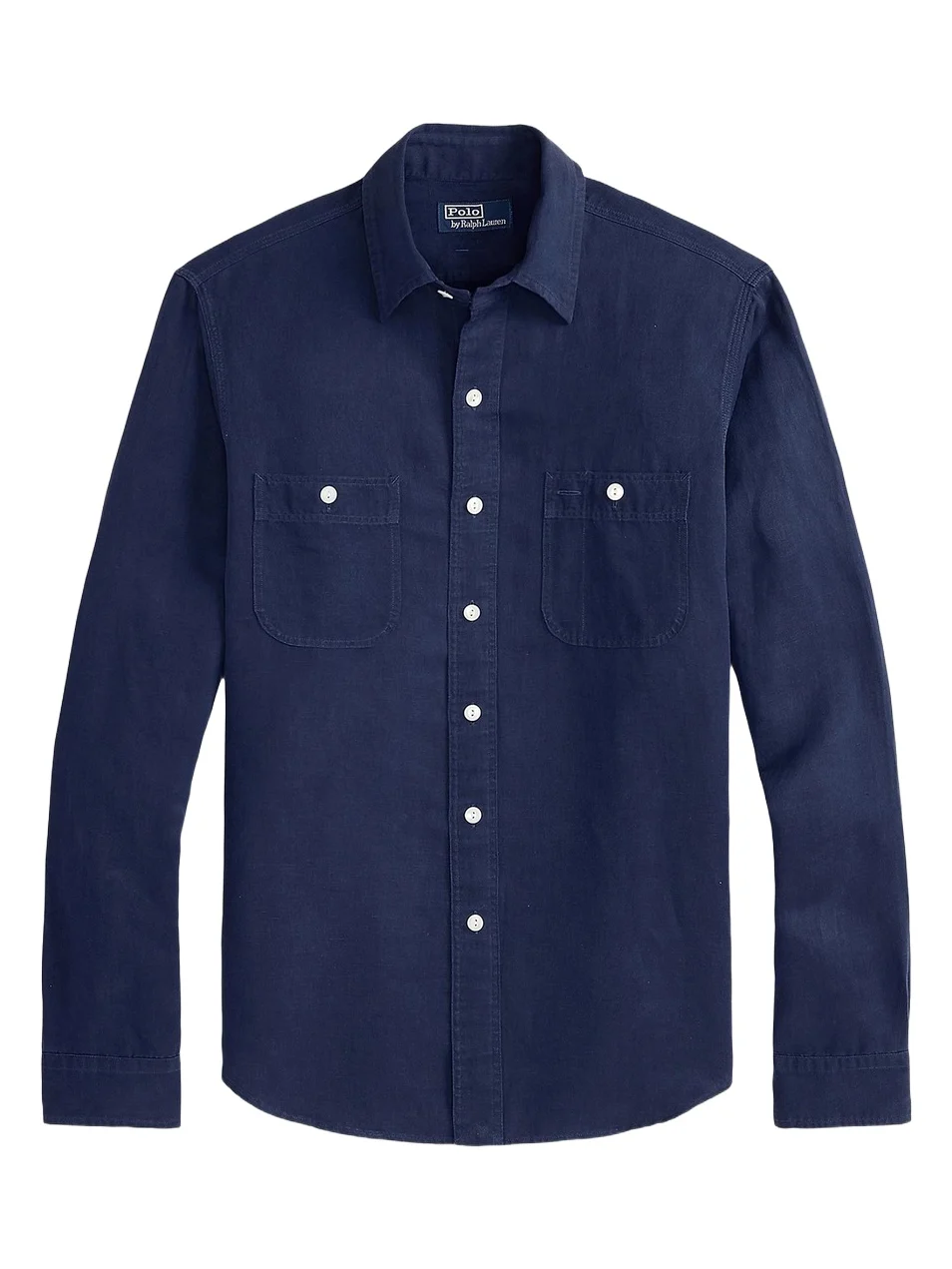 Men's Classic-Fit Linen-Silk Shirt