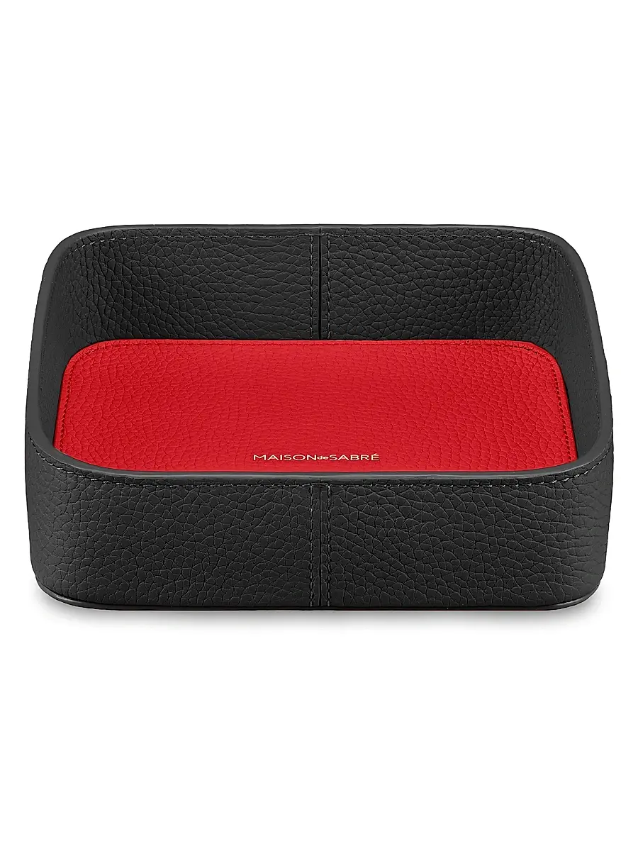 MAISON de SABRÉ Leather Catchall Tray | Image 1 MAISON de SABRÉ Leather Catchall Tray | Image 1