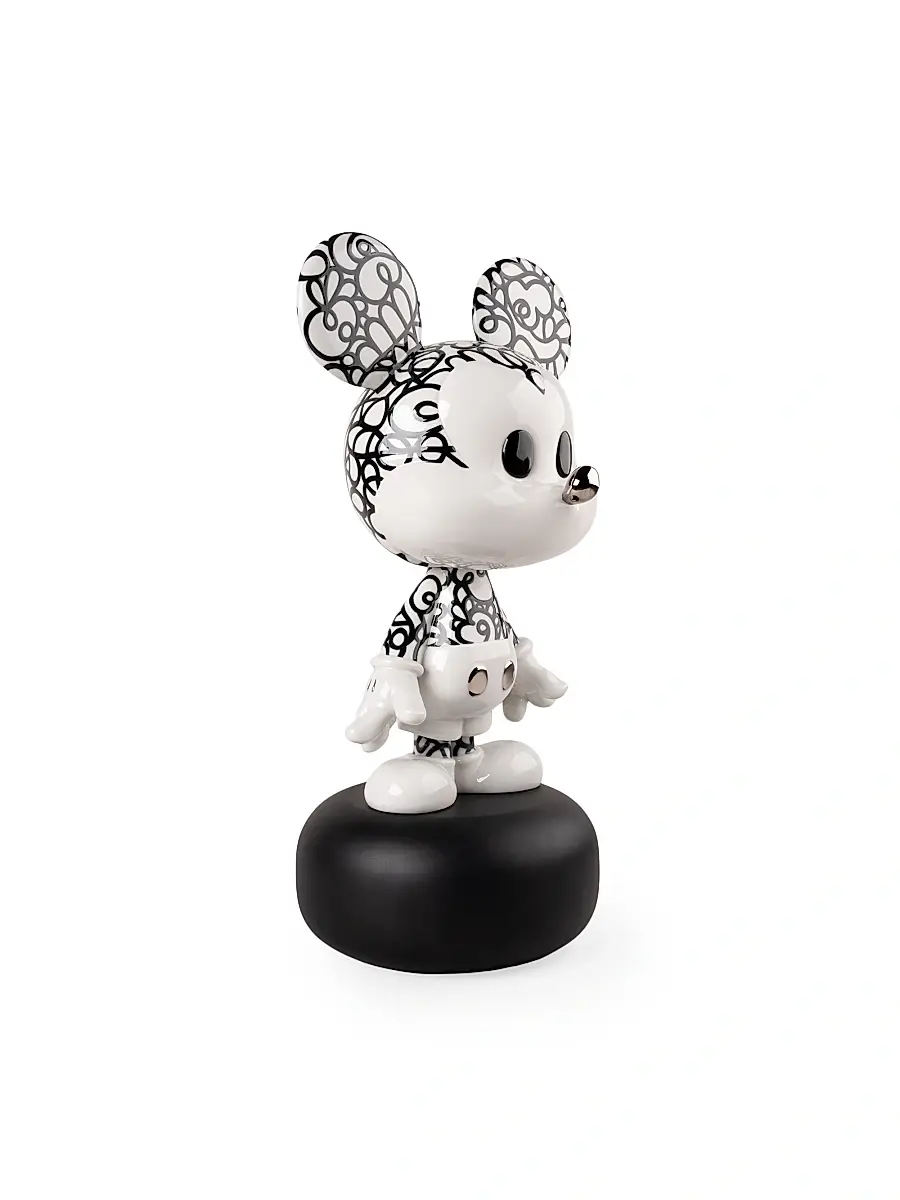 Lladro Doodle Mickey Porcelain Sculpture | Thumbnail 2