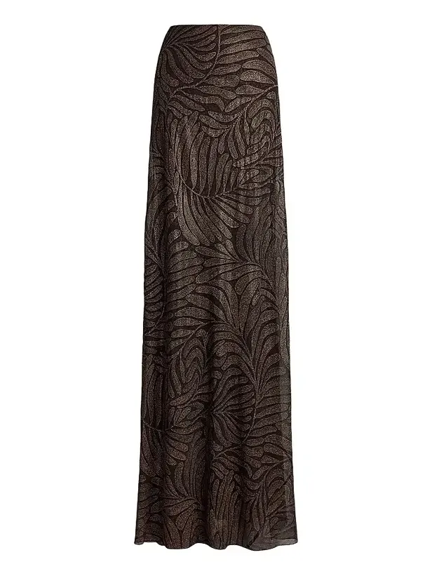 Women's Masina Foiled Crinkle Chiffon Skirt Women's Masina Foiled Crinkle Chiffon Skirt