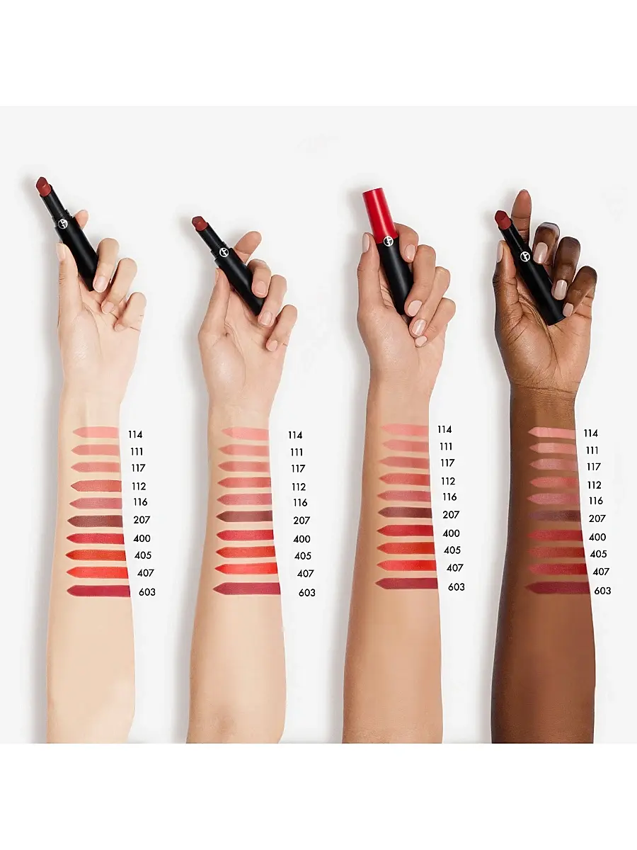 ARMANI BEAUTY Women's Lip Power Matte Long Lasting Lipstick - 207 Devoted | Thumbnail 3 ARMANI BEAUTY Women's Lip Power Matte Long Lasting Lipstick - 207 Devoted | Thumbnail 3