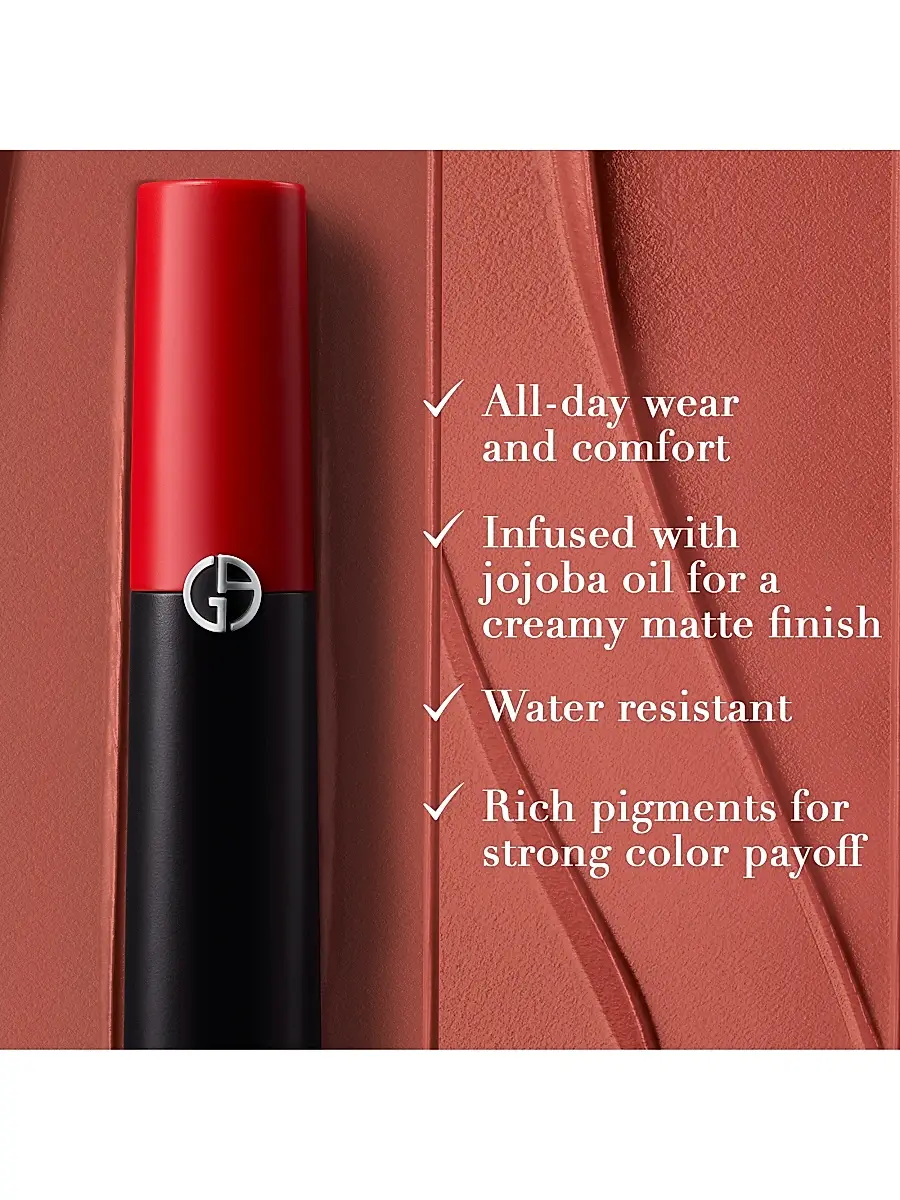 ARMANI BEAUTY Women's Lip Power Matte Long Lasting Lipstick - 207 Devoted | Thumbnail 5 ARMANI BEAUTY Women's Lip Power Matte Long Lasting Lipstick - 207 Devoted | Thumbnail 5