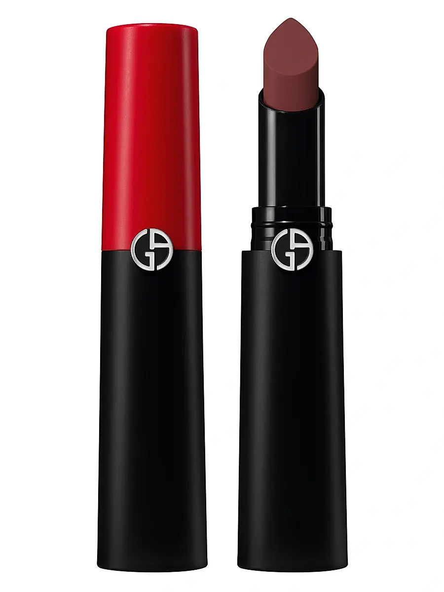 ARMANI beauty Lip Power Matte lipstick in 207 Devoted