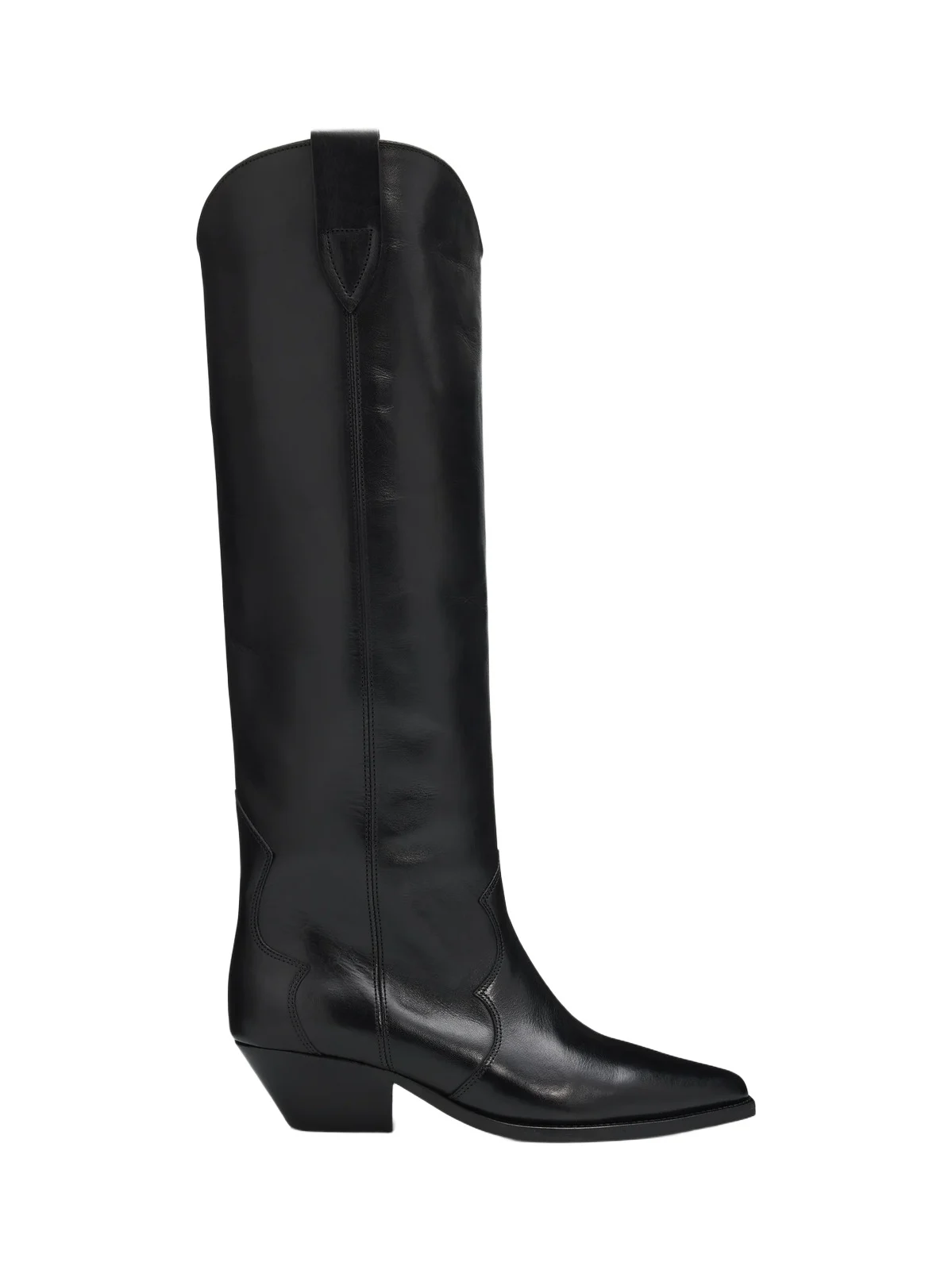 Isabel Marant Women's Denvee Leather Western Boots