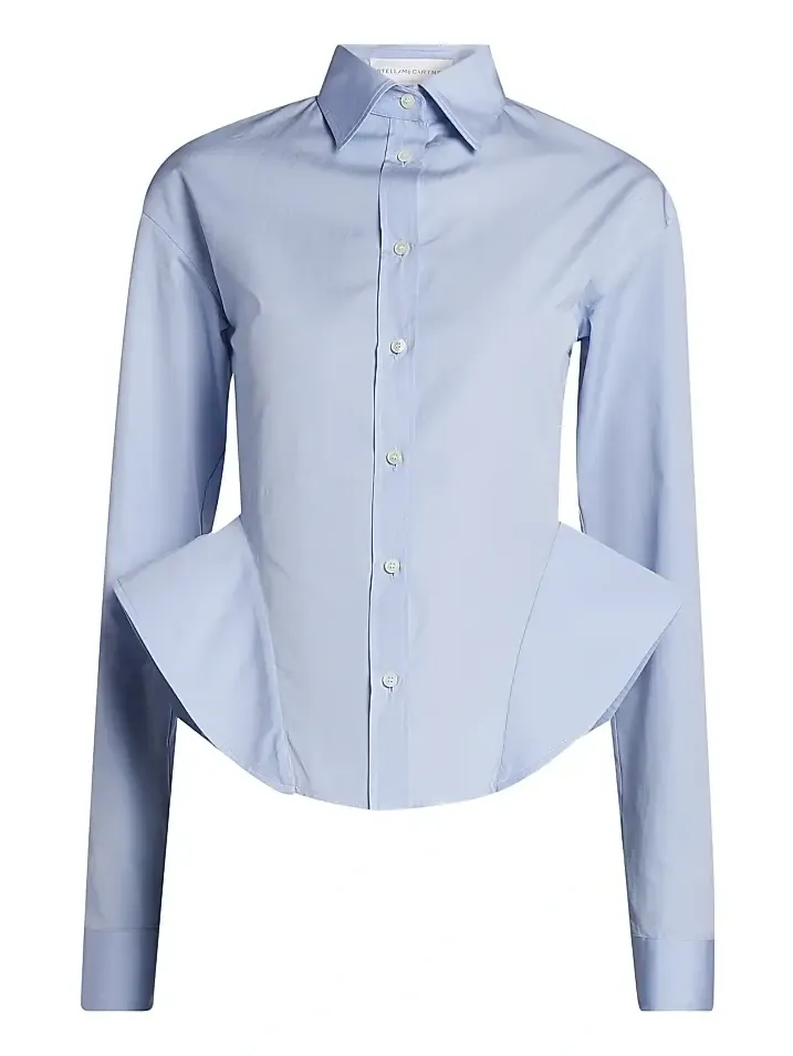 Stella McCartney Women's Basque Cotton Poplin Shirt
