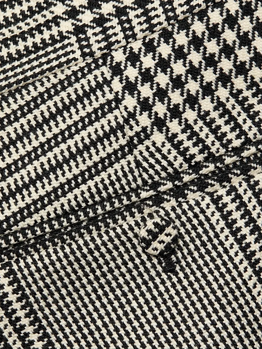 Tom Ford Men's Master Prince of Wales Wool Trousers | Thumbnail 6 Tom Ford Men's Master Prince of Wales Wool Trousers | Thumbnail 6
