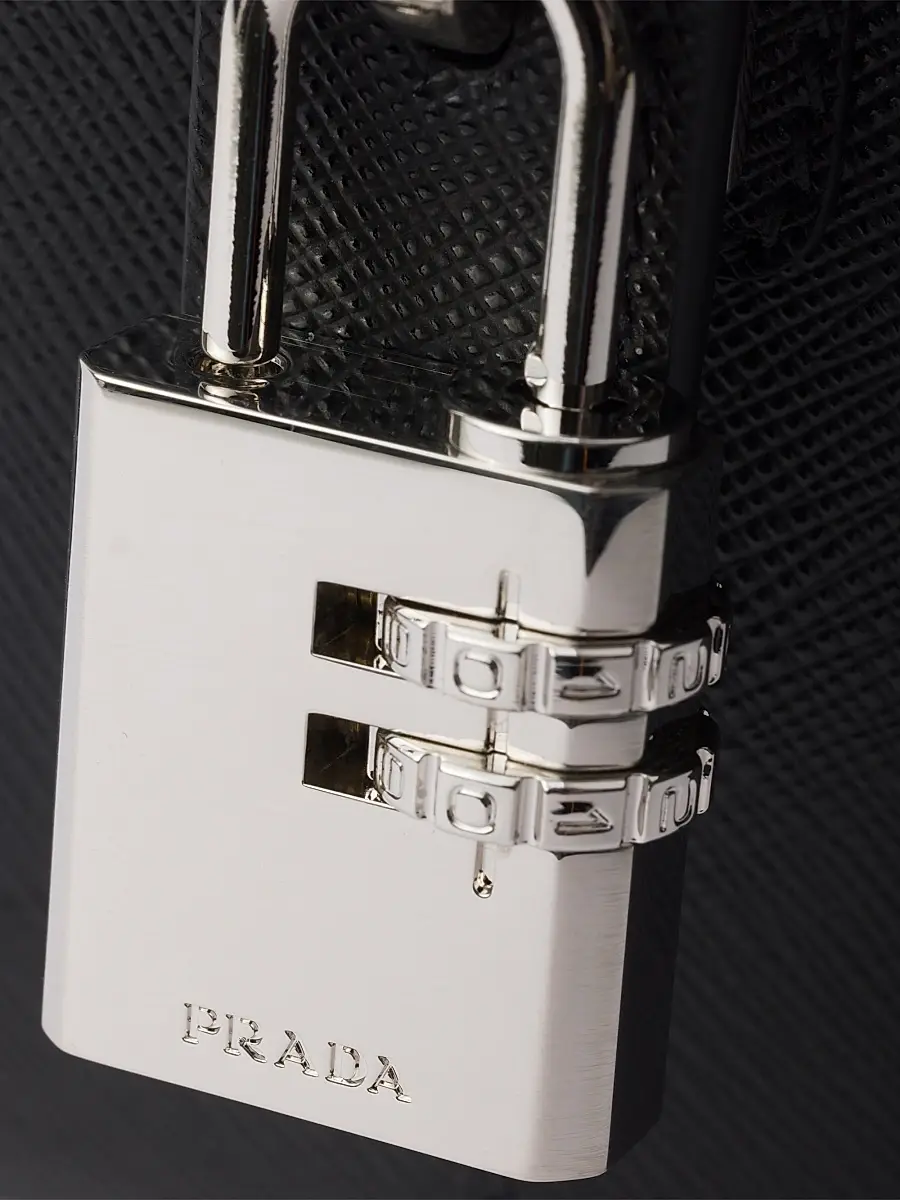 Prada Men's Saffiano Leather Work Bag | Thumbnail 6