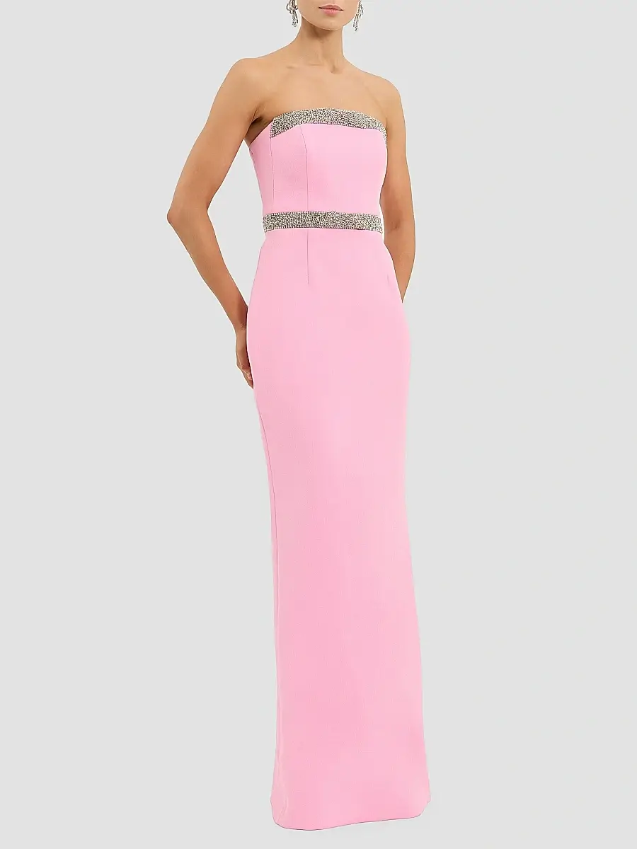 Rebecca Vallance Women's Precious Embellished Bow Strapless Gown | Thumbnail 2 Rebecca Vallance Women's Precious Embellished Bow Strapless Gown | Thumbnail 2