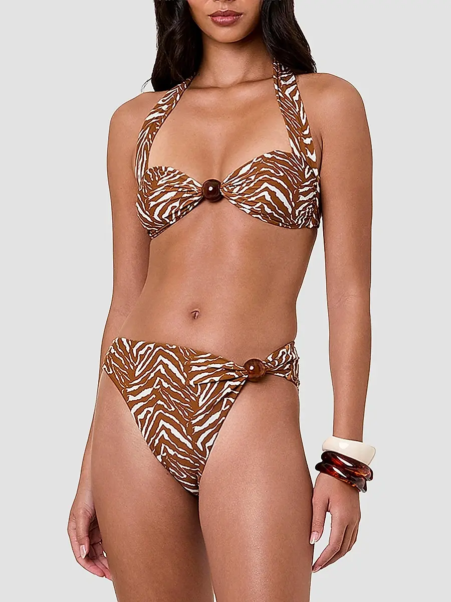 Nicholas the Label Women's Sirena Halter Bikini Top | Thumbnail 3 Nicholas the Label Women's Sirena Halter Bikini Top | Thumbnail 3