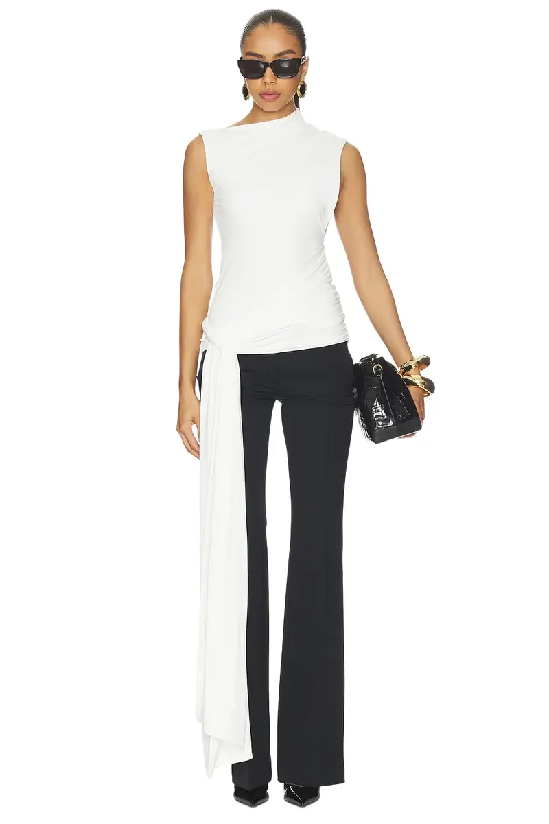 Bardot Jordan Longline Tie Top