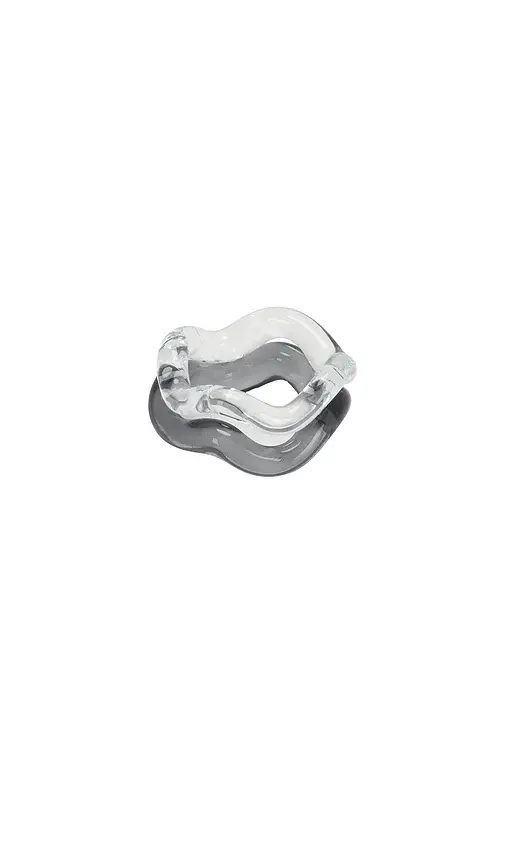 Studio Conchita Onda Glass Set Of 2 Rings | Thumbnail 2