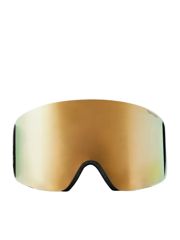 Tom Ford Logo-Jacquard Webbing-Trimmed Ski Goggles - Men