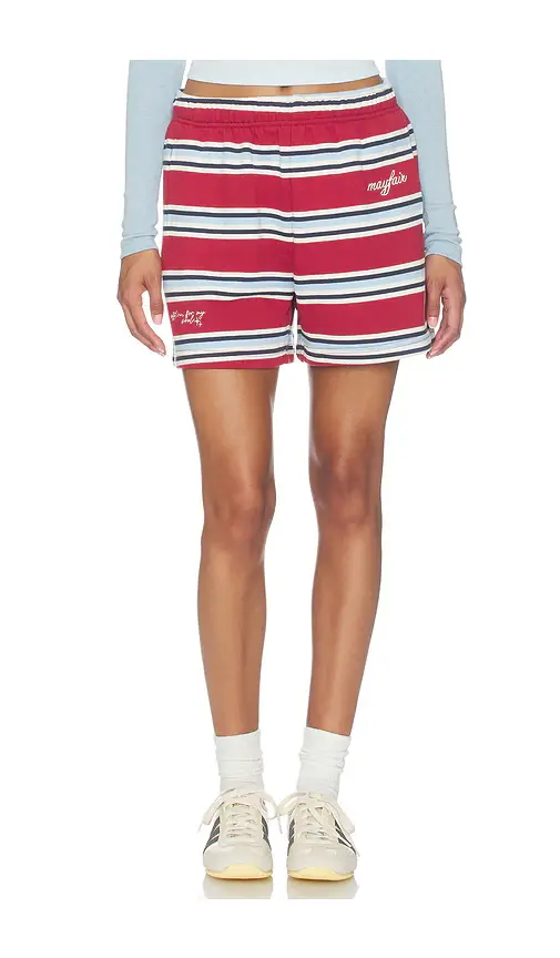 The Mayfair Group Striped Short | Image 1 The Mayfair Group Striped Short | Image 1