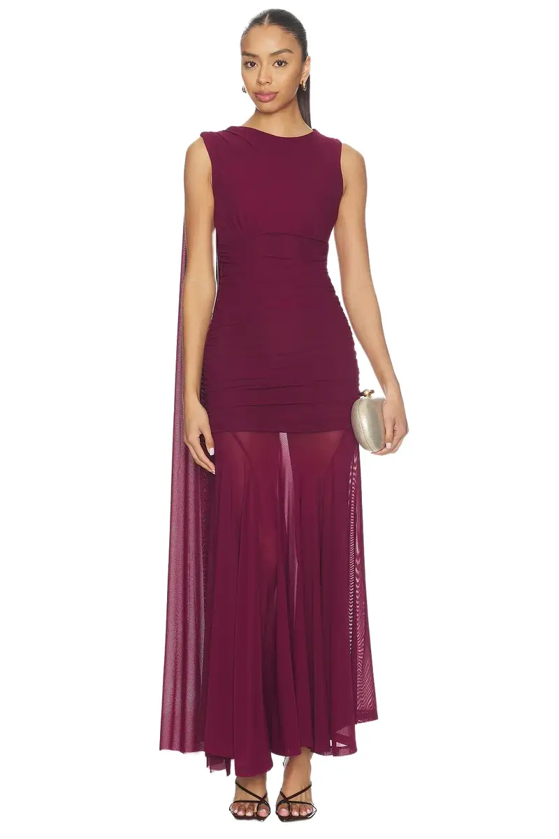 Alverie Mesh Maxi Dress Alverie Mesh Maxi Dress