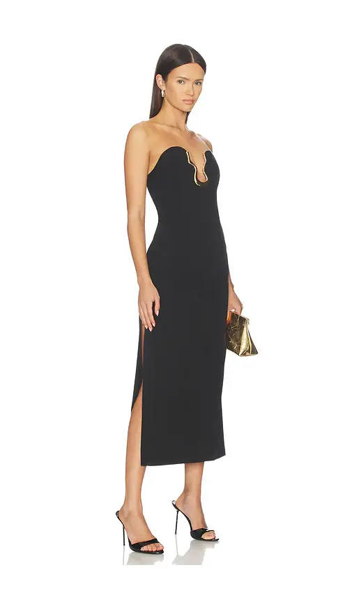 Bardot Paltrow Strapless Midi Dress | Thumbnail 2 Bardot Paltrow Strapless Midi Dress | Thumbnail 2