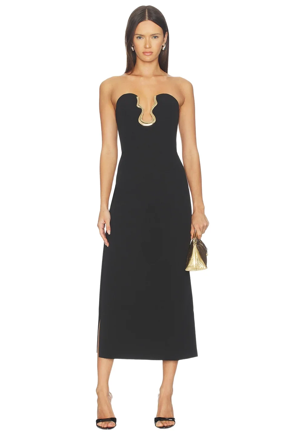 Paltrow Strapless Midi Dress Paltrow Strapless Midi Dress