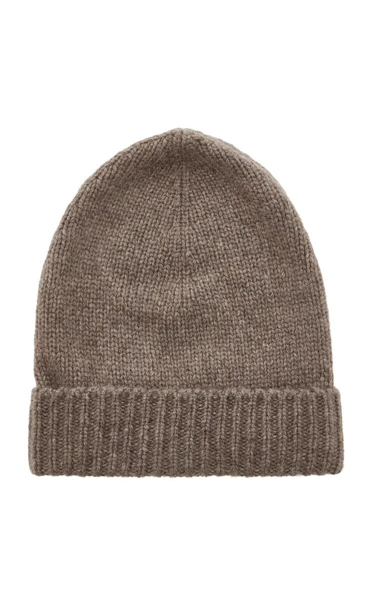 The Row Pavir Cashmere Beanie | Image 1 The Row Pavir Cashmere Beanie | Image 1