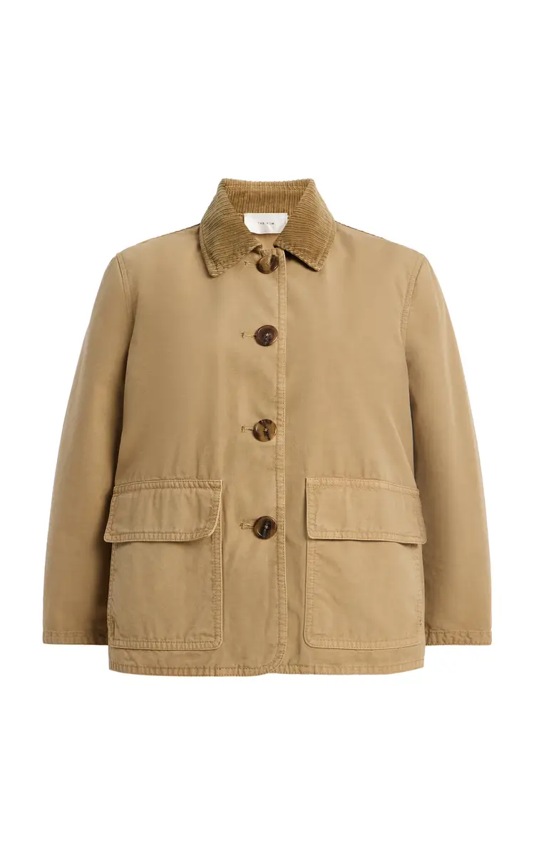 The Row Benka Cotton Canvas Jacket | Thumbnail 3 The Row Benka Cotton Canvas Jacket | Thumbnail 3