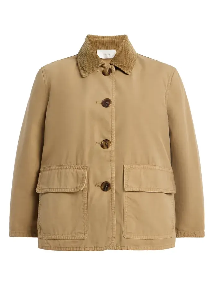 The Row Benka Cotton Canvas Jacket