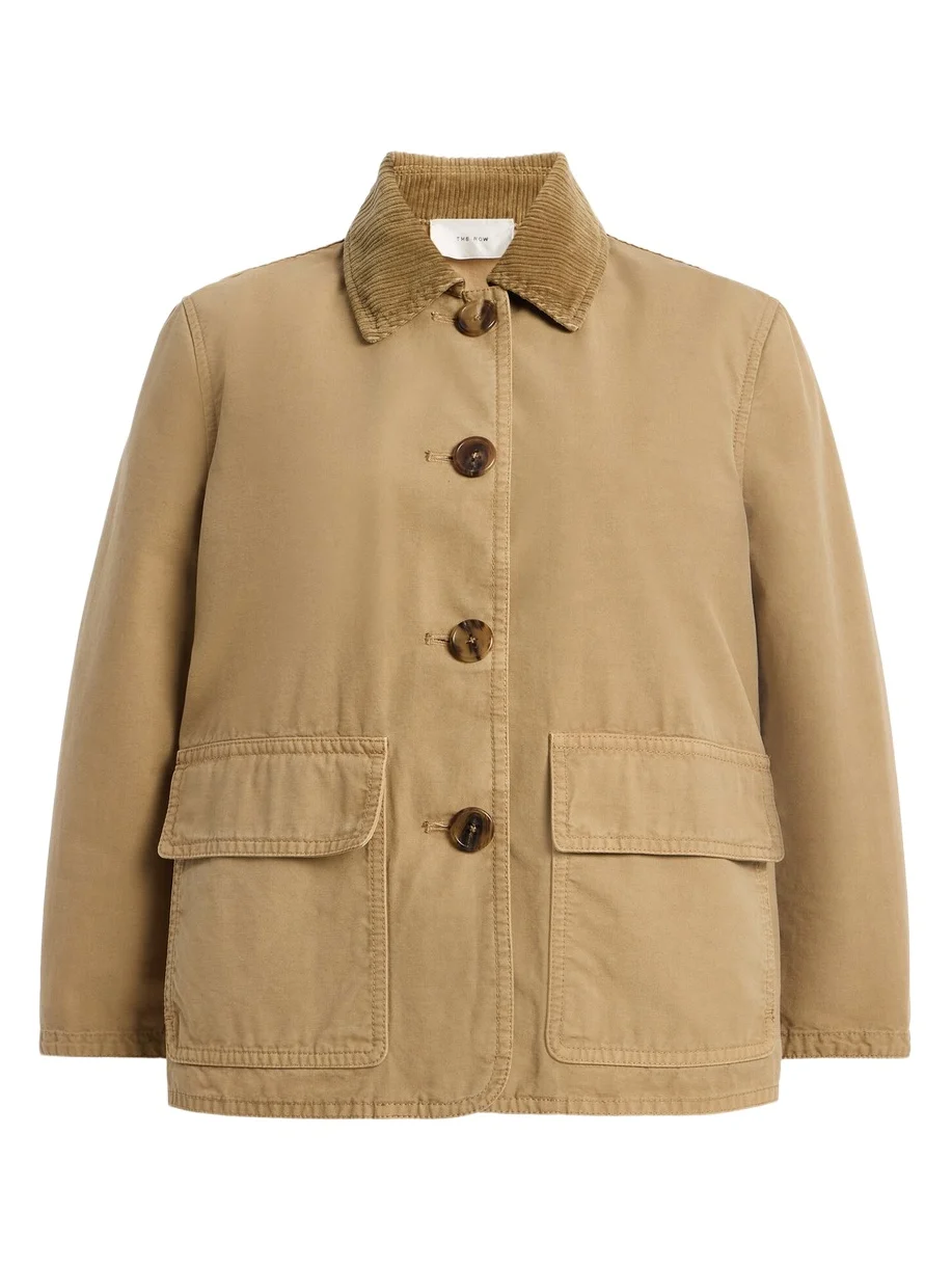 The Row Benka Cotton Canvas Jacket