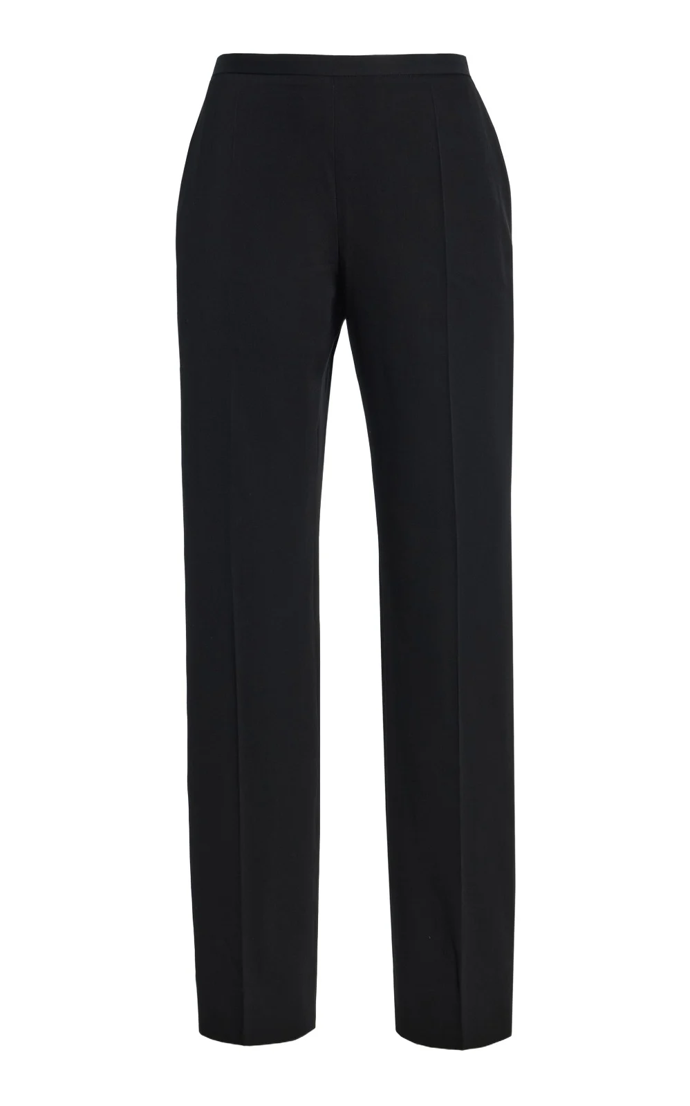 Cyril Wool Straight-Leg Pants