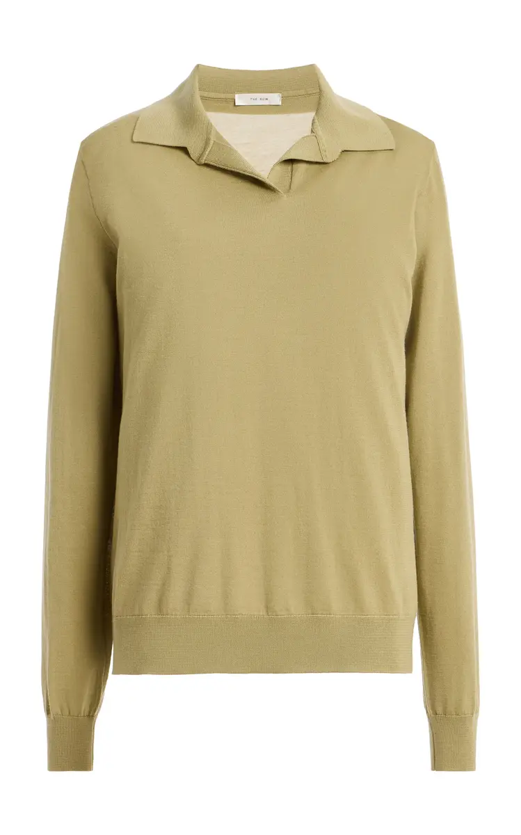 The Row Pauli Wool-Silk Top | Image 1 The Row Pauli Wool-Silk Top | Image 1