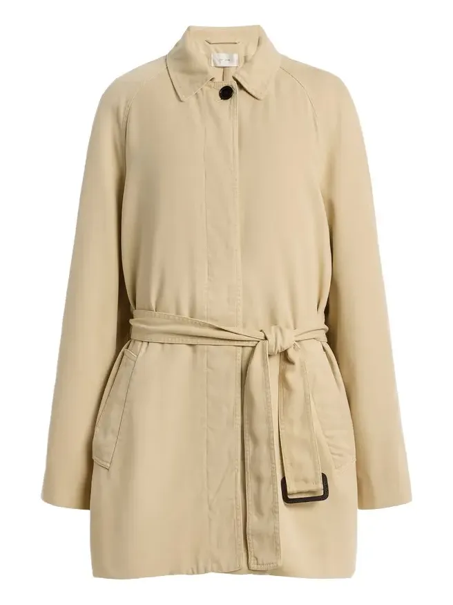 The Row Elisa Belted Twill Jacket