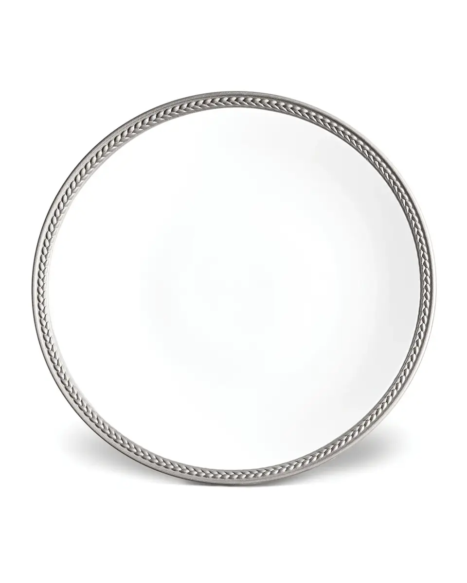 L'Objet Soie Tressee Dessert Plate