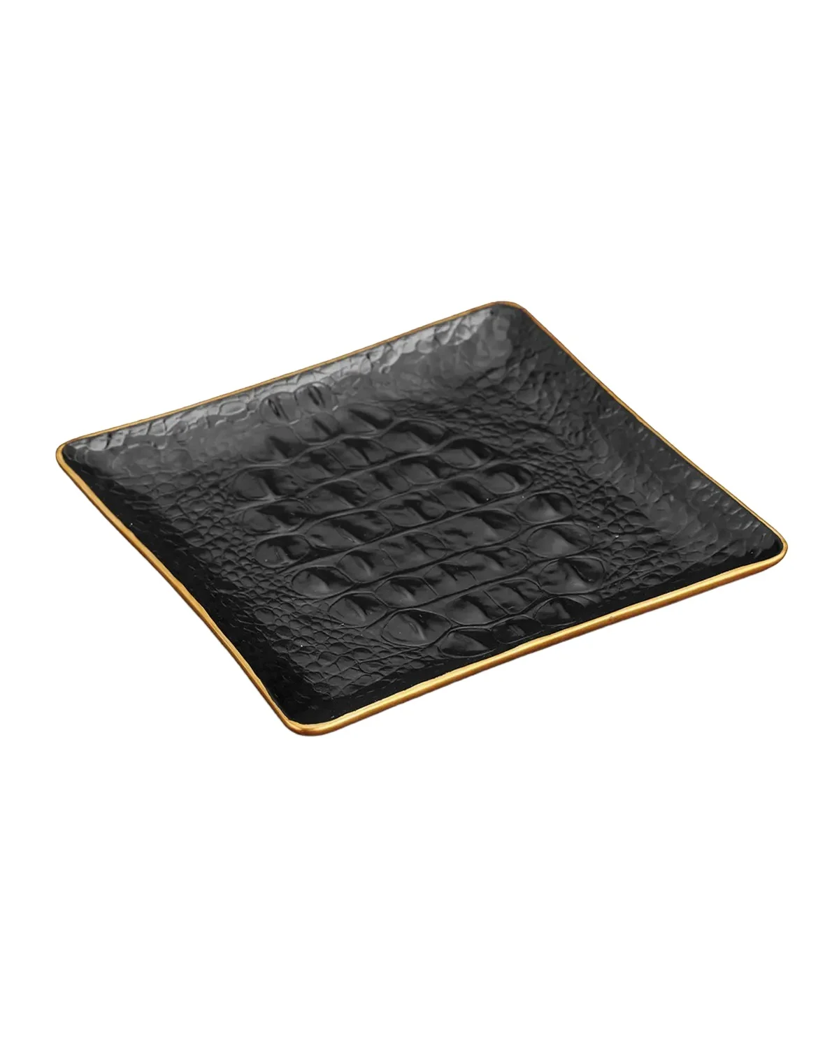 L'Objet Crocodile Square Tray